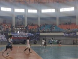 Ratusan Pelajar Tanding Futsal di GOR Laga Satria, ‎Ketua KONI Kabupaten Bogor Apresiasi Liga Pendidikan AFKAB Bogor