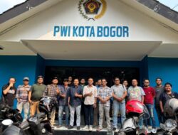 Sambangi PWI Kota Bogor, Tantan Sulthon Temukan Kesamaan Program Unggulan untuk PWI Jabar