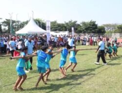 Perhelatan Invitasi Ortrad SD Tingkat Jabar Ikut Tanding 5 Jenor di Lapangan PASI Pakansari