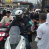 Waspada Abu Vulkanik, DPD PSI Kabupaten Bogor Bagi Masker Gratis