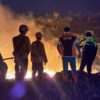 Bupati Bogor, Polres Bogor, TNI, BPBD, Damkar dan Masyarakat Turun Langsung Padamkan Kebakaran TPAS Galuga